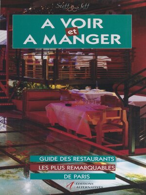 cover image of À voir et à manger